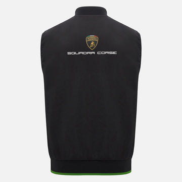 LAMBORGHINI SC PADDED VEST BLACK